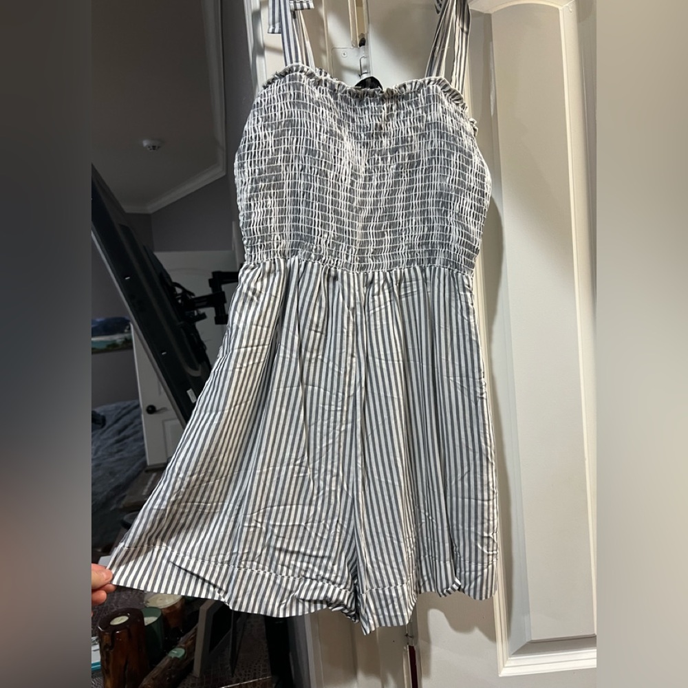 Show me your mumu striped romper